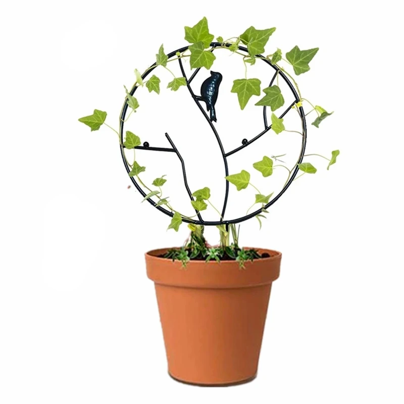 2 шт. в упаковке круглый садовые цветы стенд для лазания Садоводство Поддержка