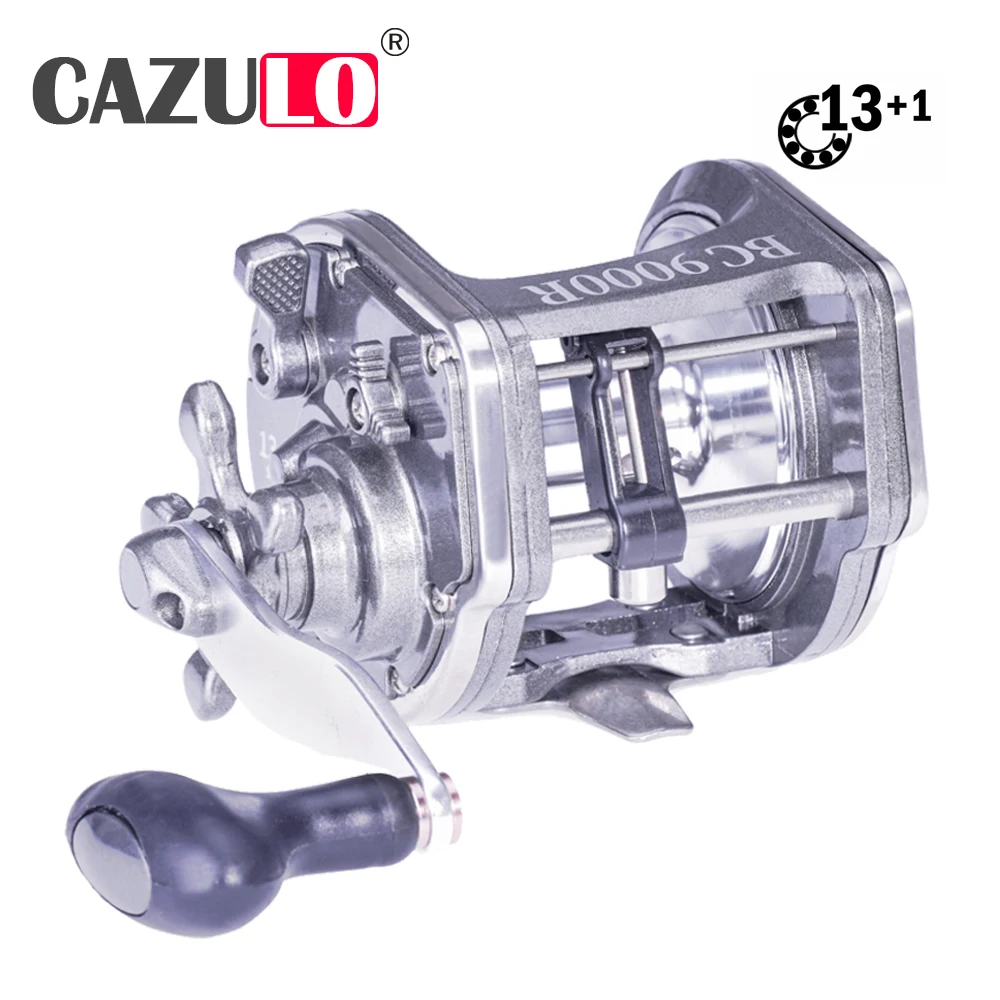 

Fishing Accessories Reels Jigging Trolling Drum Max Drag 25kg Carretilha De Pesca Accesorios Mar Baitcasting Peche En Mer Angeln