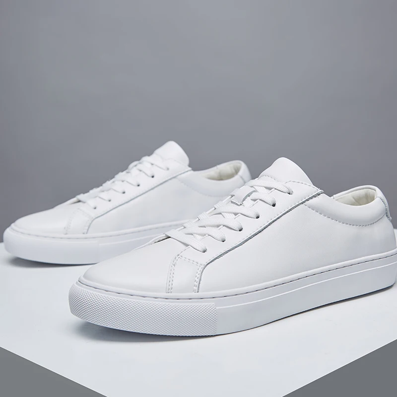 Кроссовки мужские из натуральной кожи Повседневная модная Роскошная обувь