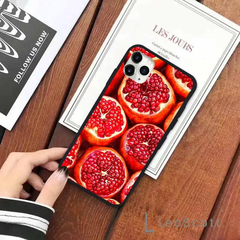 

Fresh mood art fruit oranges Phone Case for iPhone 11 12 pro XS MAX 8 7 6 6S Plus X 5S SE 2020 XR Soft silicone