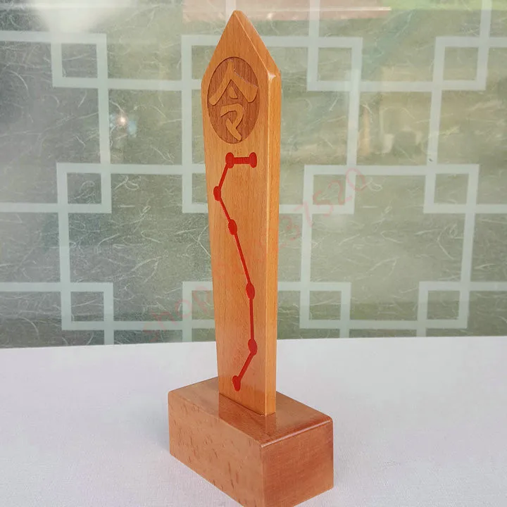 

Taoist magic weapon, Taoist supplies, token of Lingjian, dragon token, dragon head, seven star sword token, with base
