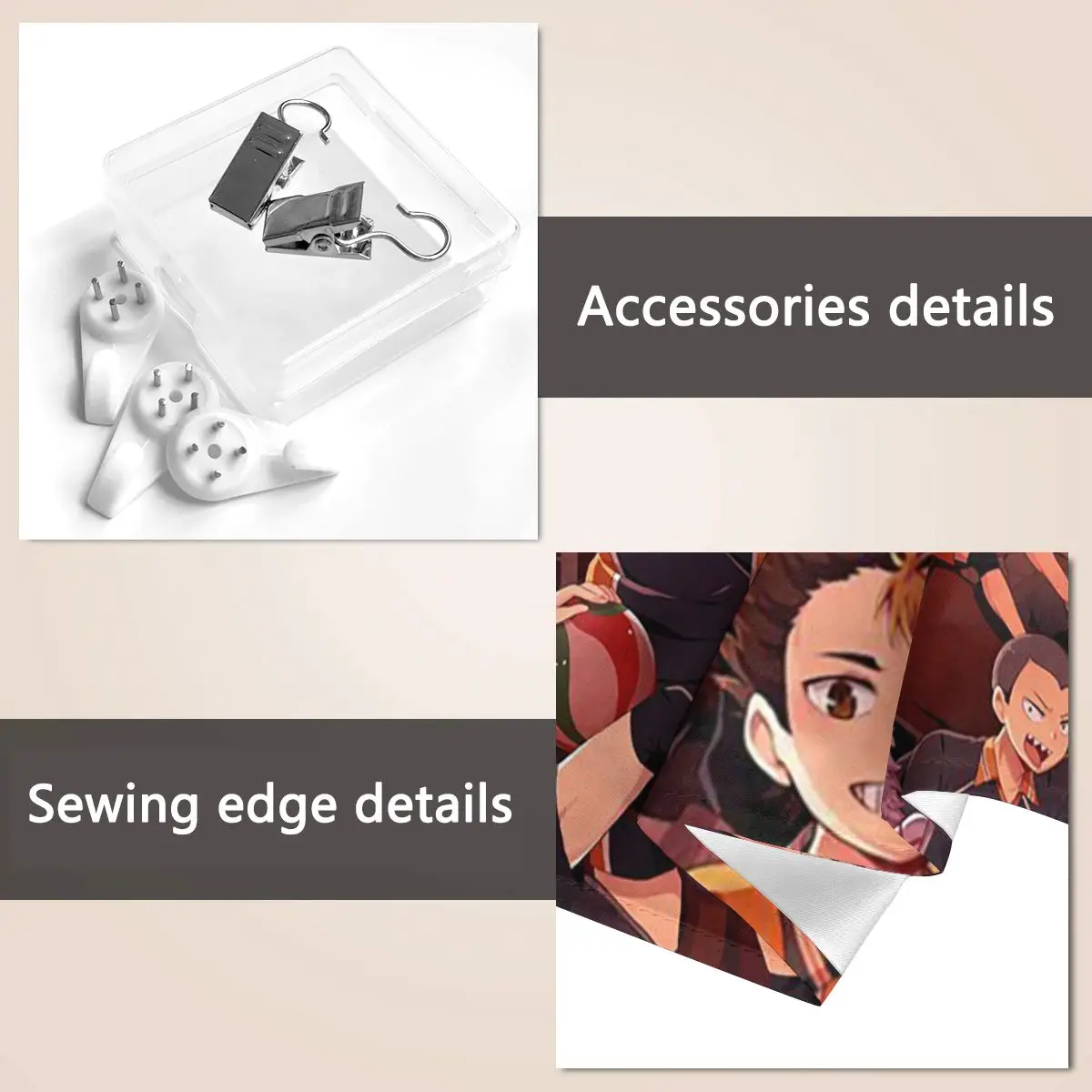 

Haikyuu Tapestry Wall Hanging Bedspread Kuroo Bokuto Oya Volleyball Wall Cloth Polyester Home Decoration Vintage