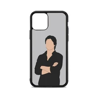damon salvatore phone case for iphone 12 mini 11 pro xs max x xr 6 7 8 plus se20 high quality tpu silicon and hard plastic cover