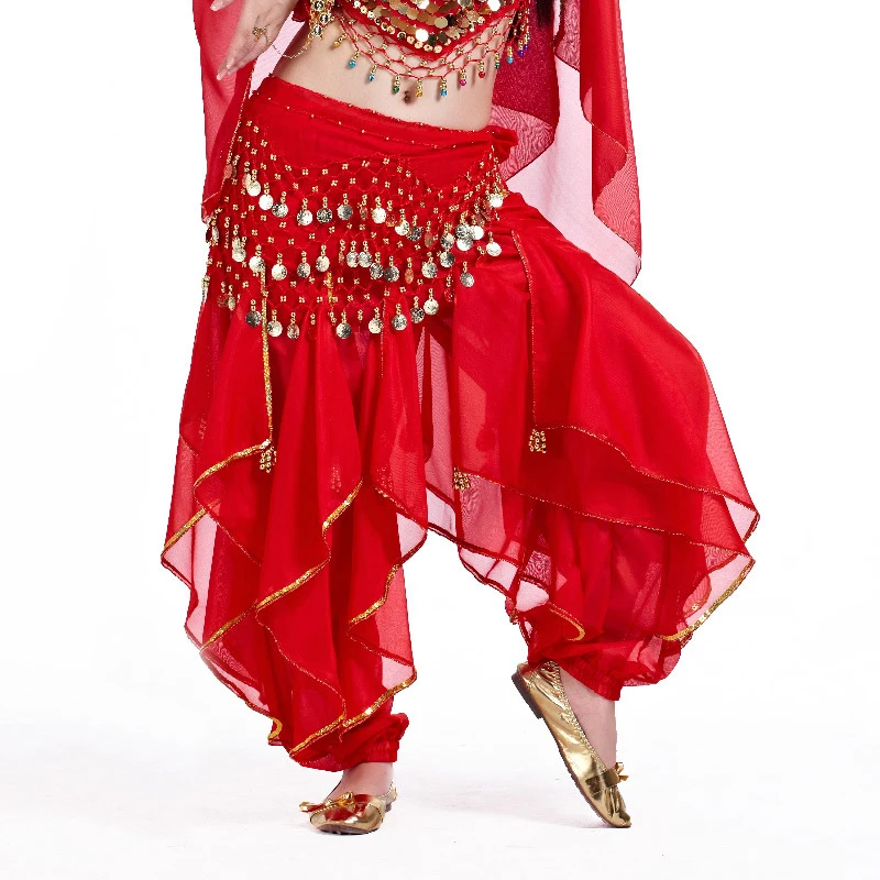 Шаровары для танца живота юбка с золотыми волнами 11 цветов|belly dance harem|belly harem pantsbelly