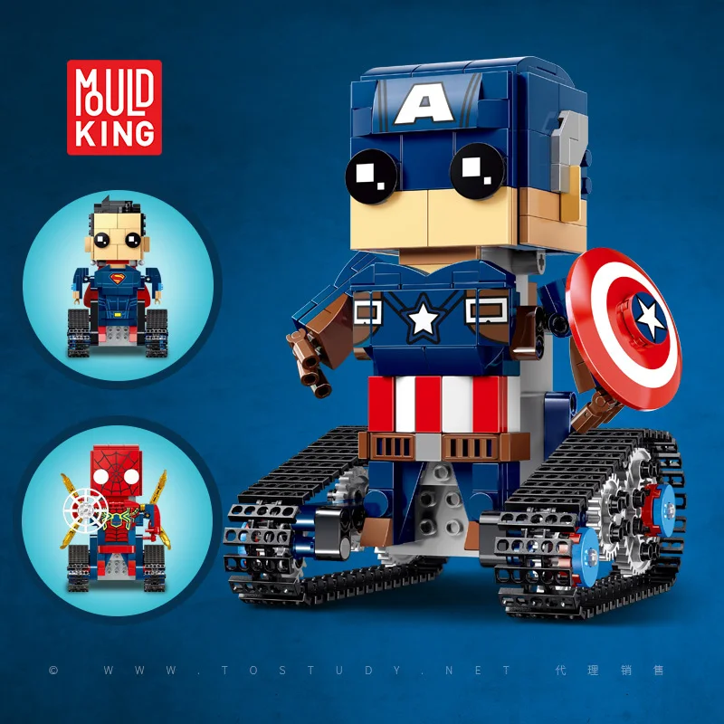 Rc Block Legoed Brickheadz Avengers Infinity War Marvel Spuer Hero Brick Heads Headz Building Blocks Kids Toys Set Gift | Игрушки и