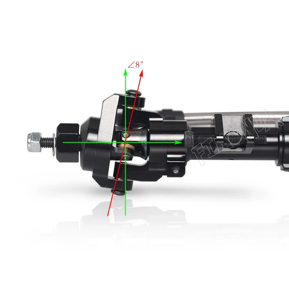 Алюминиевый сплав полная передняя прямая ось инверсия задняя для 1/10 RC Гусеничный