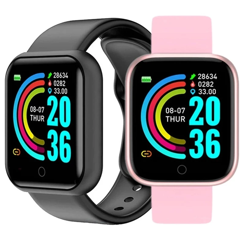 

Sport Watches For Apple Android Digital Wristwatch Health Monitoring Men Women Watch Hours Step Count Children Clock Reminder