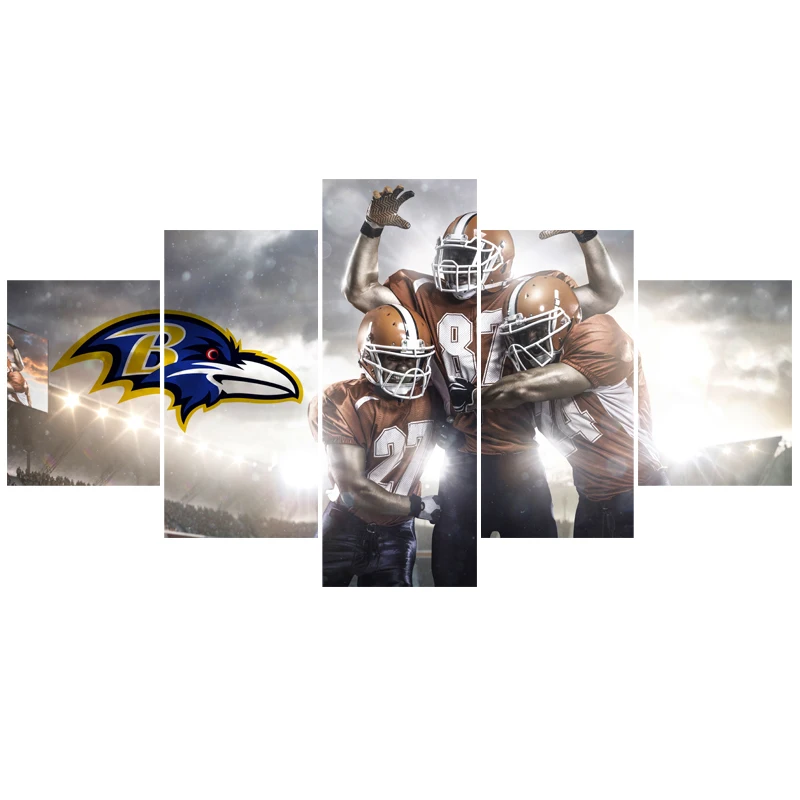 Sport Ball Patriots Team Paintings Wall Home Decor New England Canvas Painting Calligraphy For Living Room Bedroom