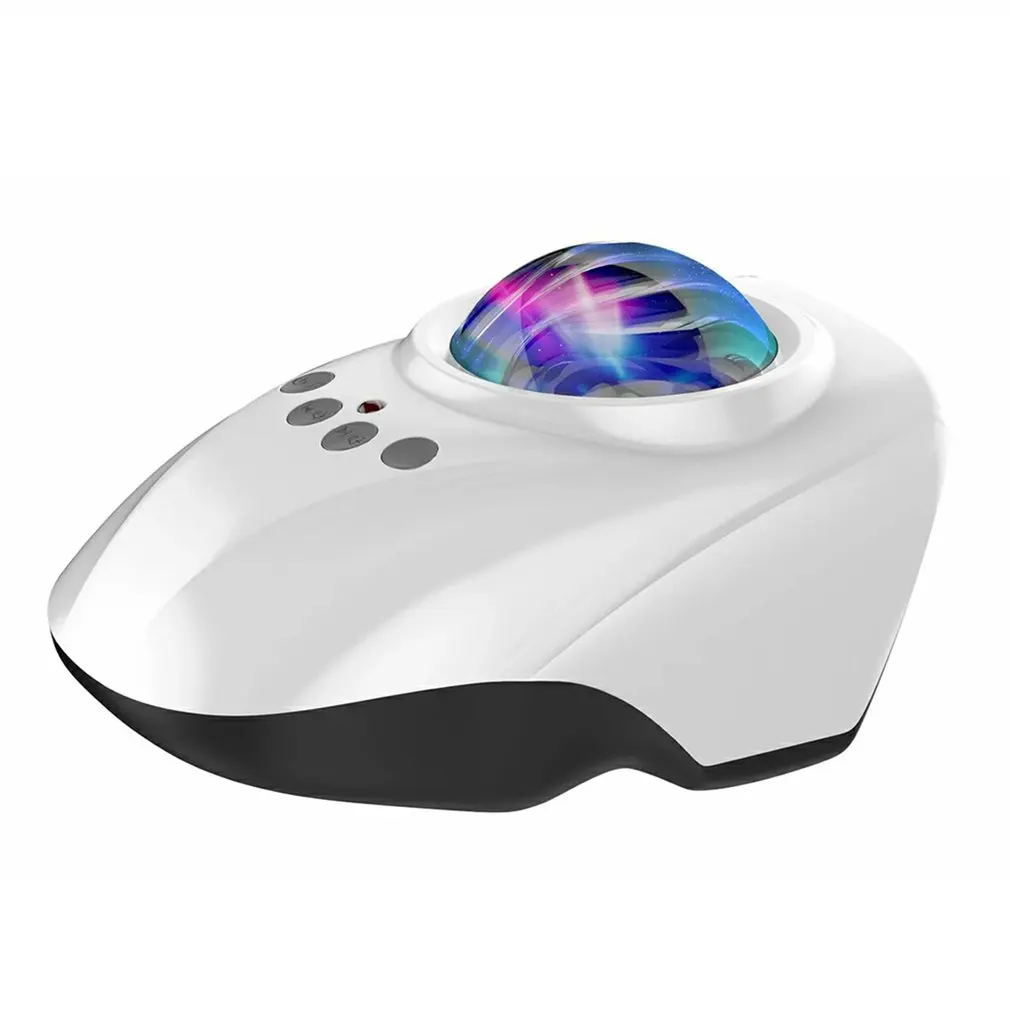 

Светодиодный ночник с цветным звездным небом, проектор с галактикой, беспроводной музыкальный проигрыватель с USB, романтическая проекция, п...