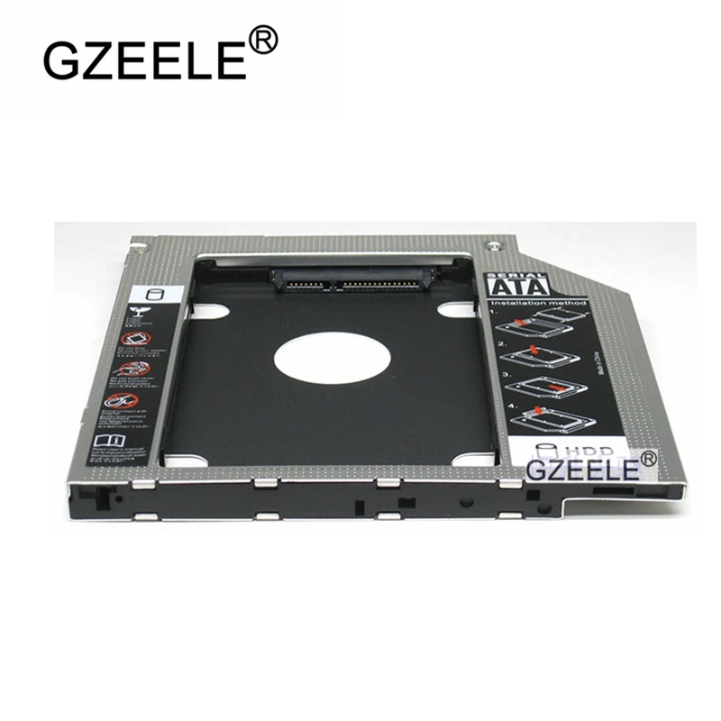 Аксессуары для ноутбуков GZEELE 9,5 мм 2nd HD HDD SSD жесткий диск Caddy для Lenovo G400S G405s G410S G500s G505s