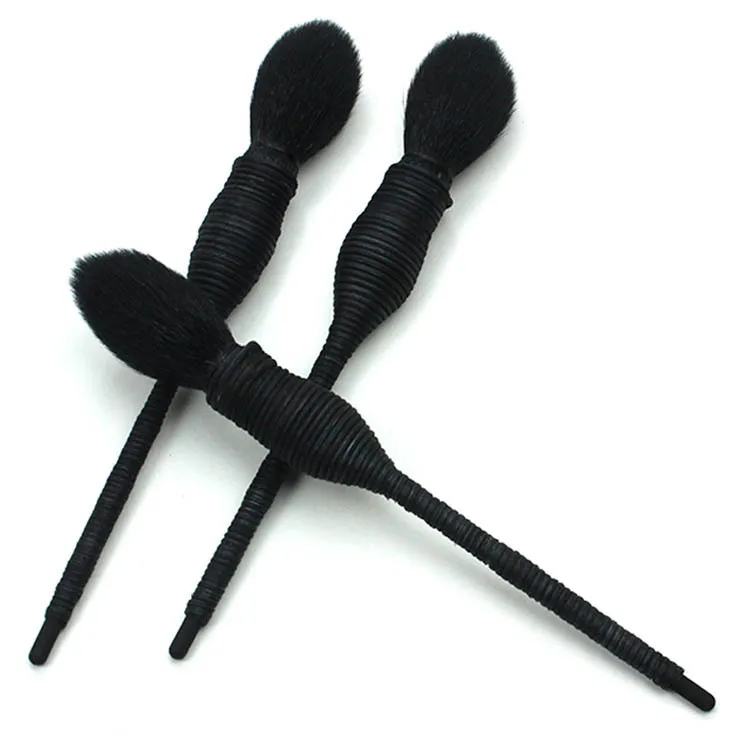 1 шт. Румяна Кисть для макияжа ротанговая полоска основы хайлайтер бронзовые тени