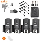 Беспроводной радиоприемник Godox, триггер передатчика и приемник CT16 для студийной вспышки Canon, Nikon, Pentax