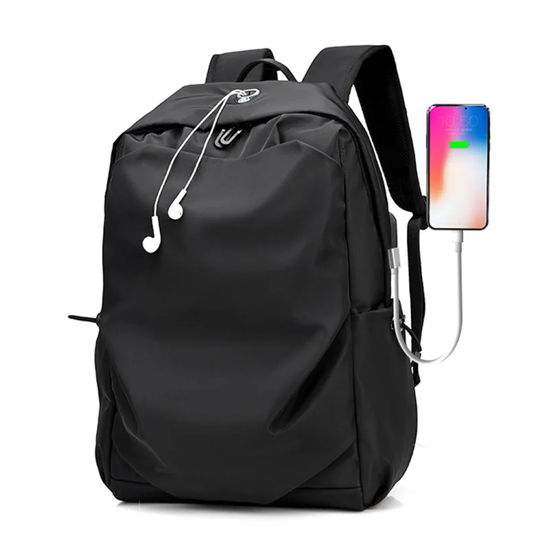 

AETOO Men's backpack shoulders casual large-capacity travel bag fashion college student computer bag fashion middle school stude