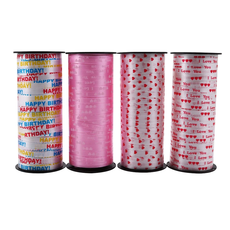 DIY пластиковая лента Подарочная коробка упаковочные ленты шар Валентина