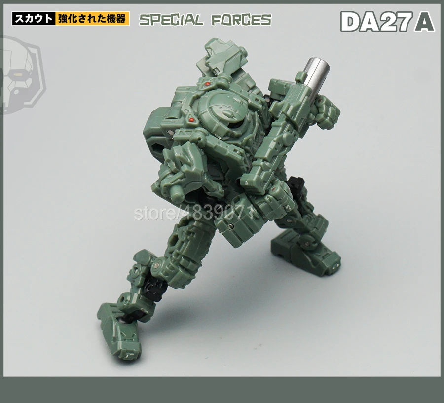 MFT DA27 DA27A DA27C Diaclone трансформация мощность ed-suit power Suit черный мех Solider Lost Planet фигурка игрушка