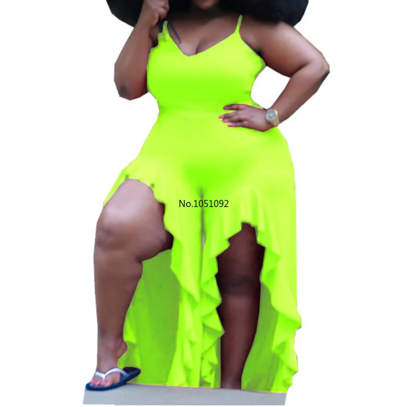 Женские Длинные Комбинезоны на тонких бретельках вечерние комбинезоны