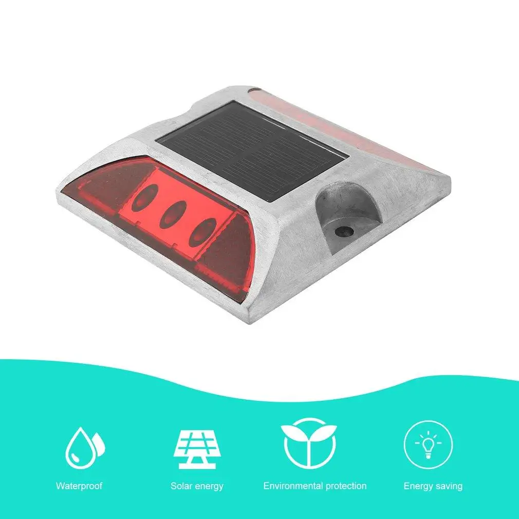 Алюминиевый водонепроницаемый светодиодный дорожный фсветильник на солнечной