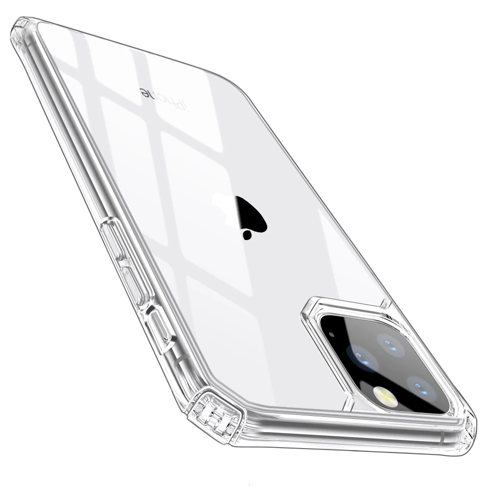 ESR противоударный чехол для iPhone 11 Pro Max, Прозрачный задний бампер, четыре угла, защитный чехол для iPhone 11 11 Pro
