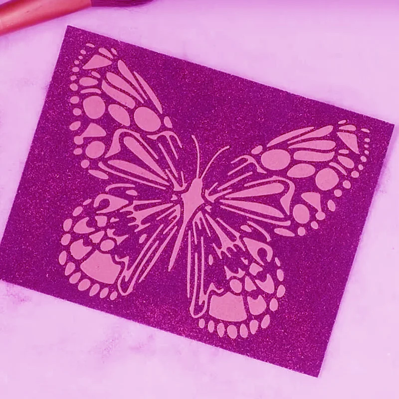 Штампы штампы Скрапбукинг Бабочка металлический Трафаретный вырубной штамп