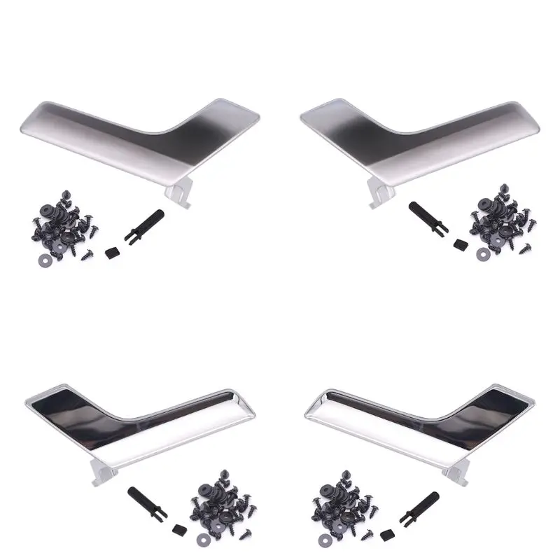 Сменный передний/задний левый/правый боковой хромированный автомобильный