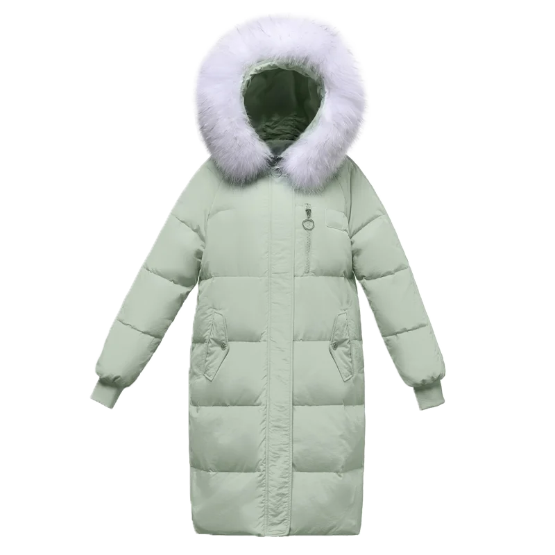 

Winter 2020 New Cotton Jacket Women Mid-length Thick Down Jacket Winter Clothes re Thin and Large Loose Padded