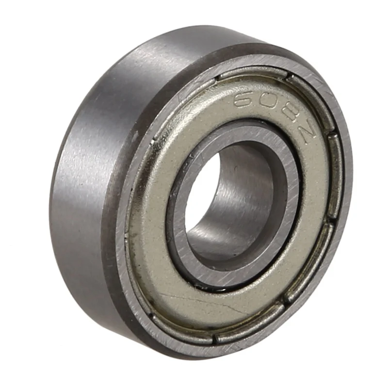 

12 Pcs 608Z 22mm x 8mm x 7mm Single Row Deep Groove Ball Bearing
