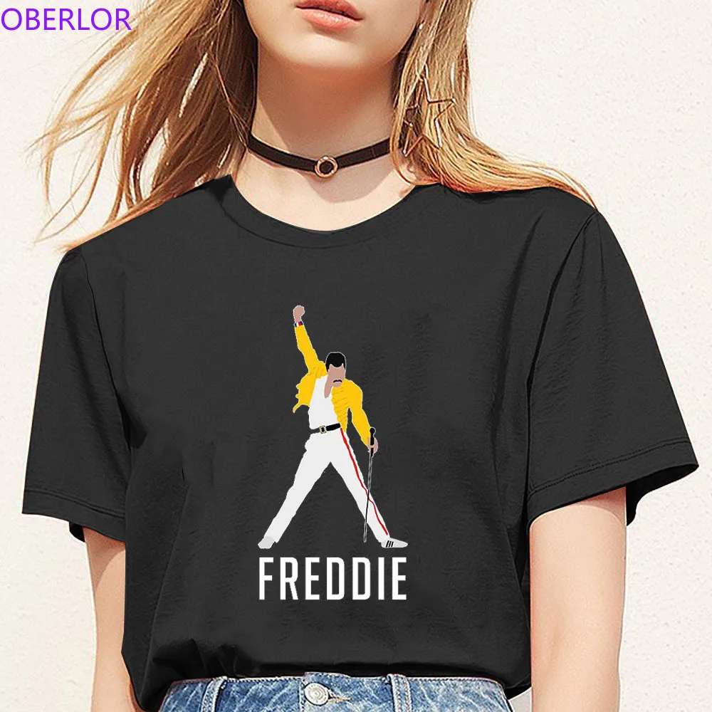 Freddie Mercury, футболка, графическая футболка, женская одежда,, футболки, Femme, хип-хоп, рок, летние топы, женская футболка, уличная одежда