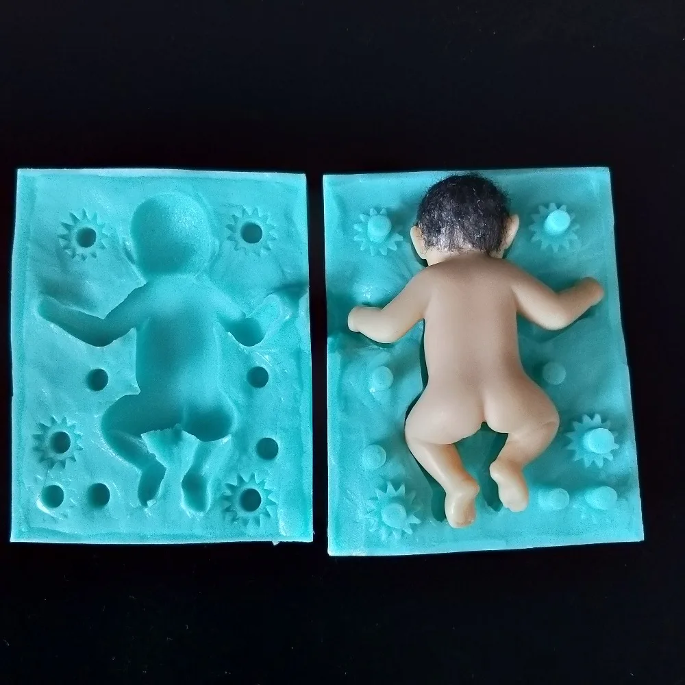 F1324 PRZY Силикагель 3D Детские Силиконовые формы помадка мыло формы глины смолы гипса шоколадные свечи конфеты плесень