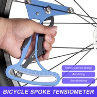 bicycle tool bike spoke tension meter cnc aluminum alloy spoke tension wheel builders tool bicycle repair accessories