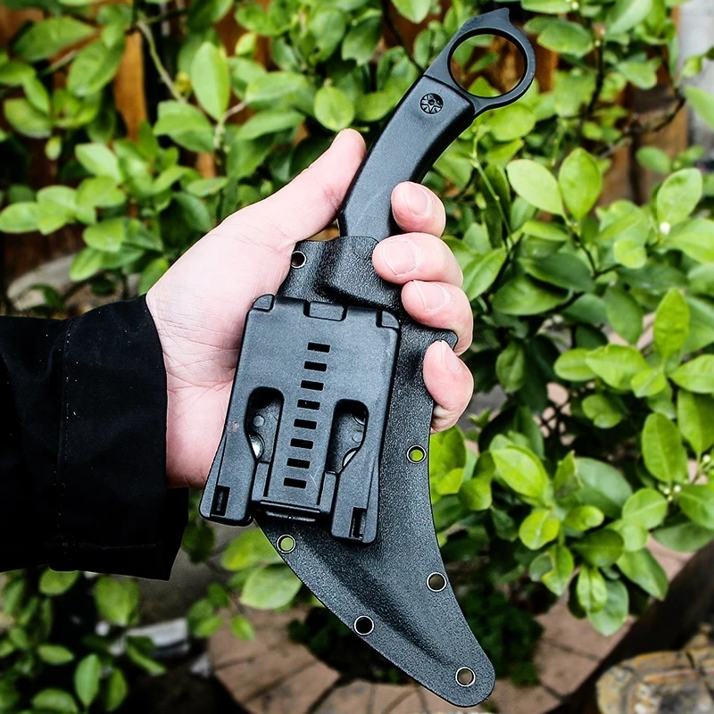 

8cr17mov Machete Tactical Claw Knife G10 Handle Outdoor Straight Knife Knife Survival High Hardness Self Defence Tactical Knifes