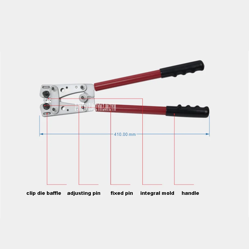 

JY-0650A Manual Mechanism Crimping Tool Six Corners Confining Pressure Hand Mechanism Press Plier Crimping Plier