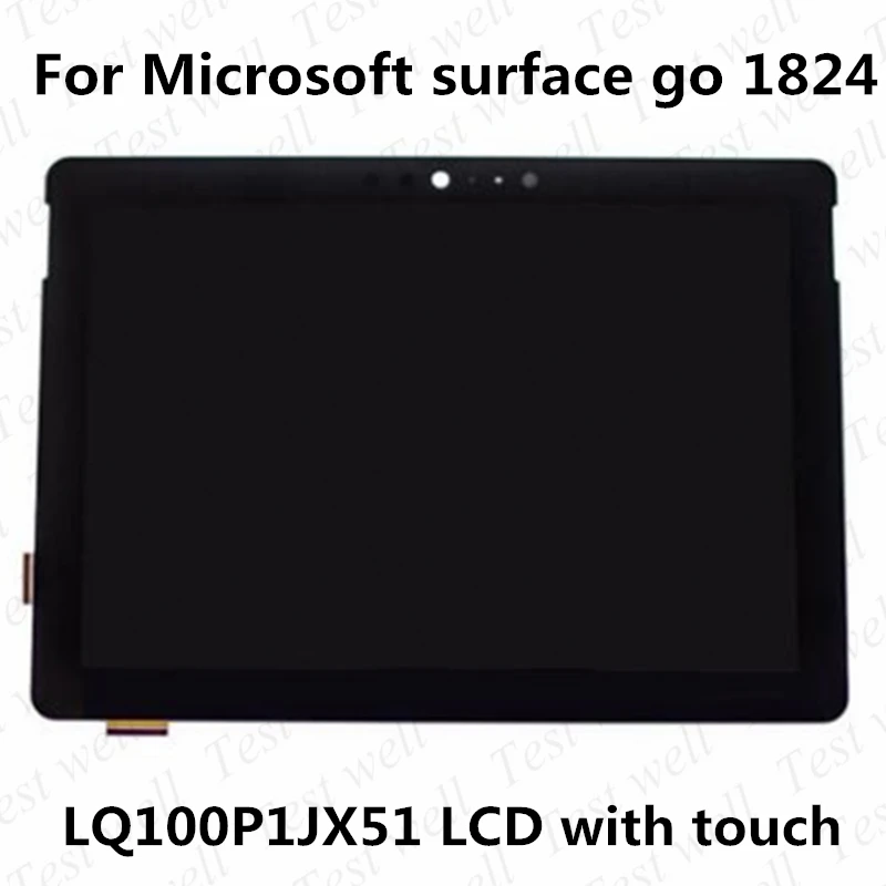 ЖК-дисплей 10 1 дюйма для Microsoft Surface Go 1824 LQ100P1JX51 сенсорный экран в сборе дигитайзер