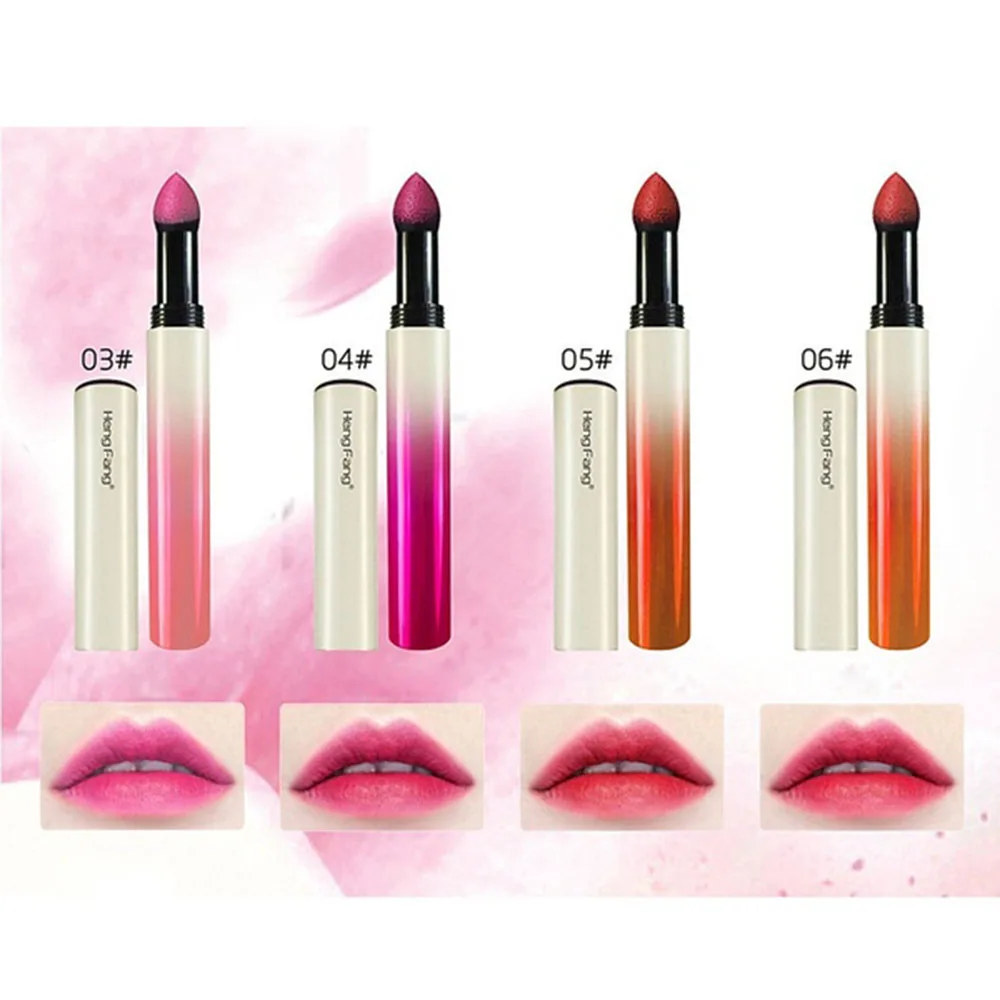 Матовая и шелковистая губная помада с воздушной подушкой стойкая вращающаяся
