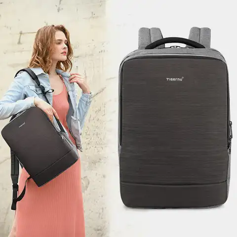 Новый Tigernu Для женщин рюкзак 4.0A USB Quick Charge Анти-кражи рюкзак женский для 15,6 ноутбук Бизнес рюкзак для путешествий школьные ранцы Mochila
