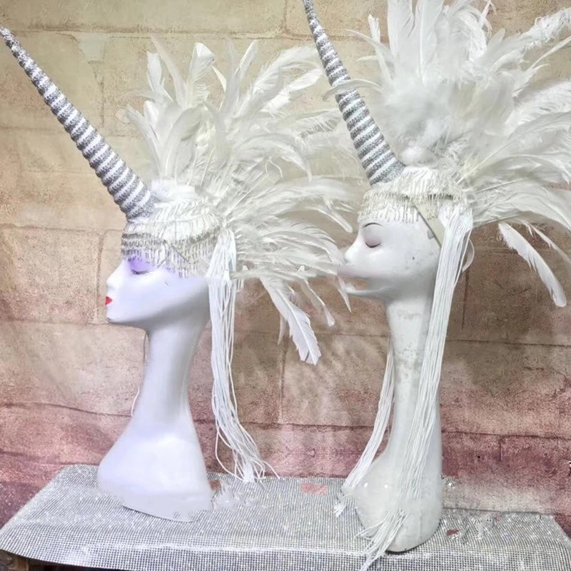 Женщины сексуальный диджей певец носит костюмы для бальных танцев головные