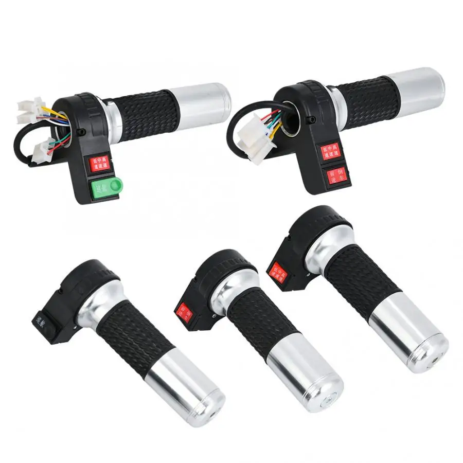 1 пара Электрический Дроссельный регулятор для велосипеда ручки E велосипед 3