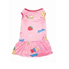 Милая юбка с цветочным принтом в стиле принцессы, для маленьких животных, с принтом фруктов, для собак, милая одежда без рукавов для щенков, для домашних животных