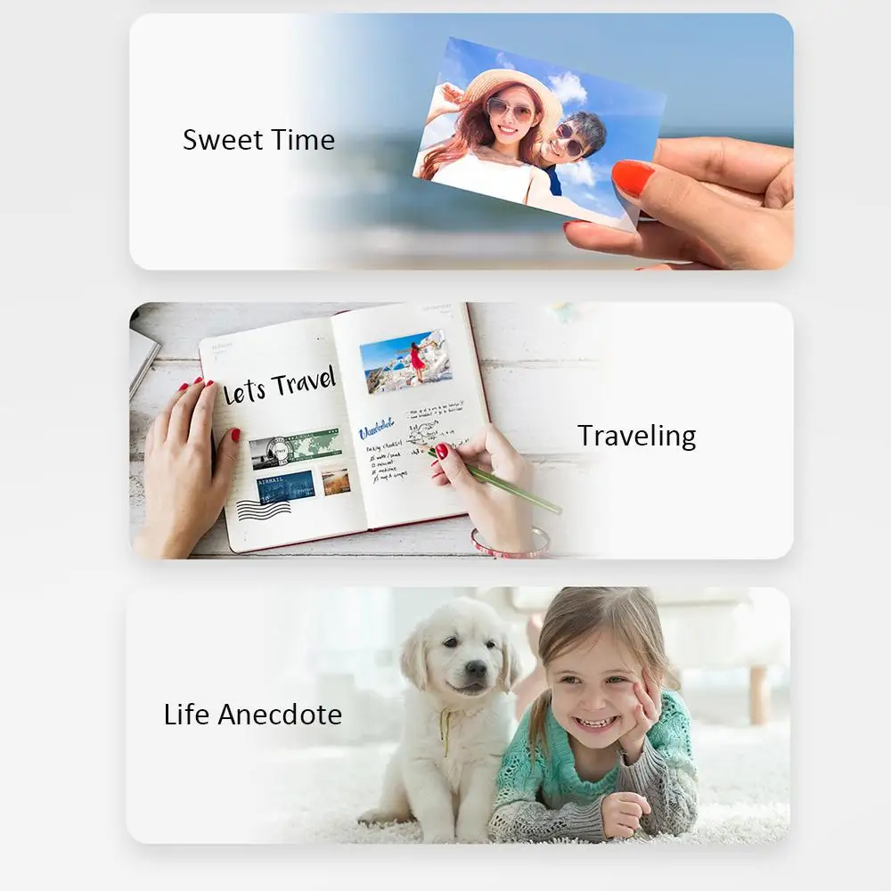Фотобумага Huawei 2*10 листов карманная паста для фотографий фотобумага фотопринтера
