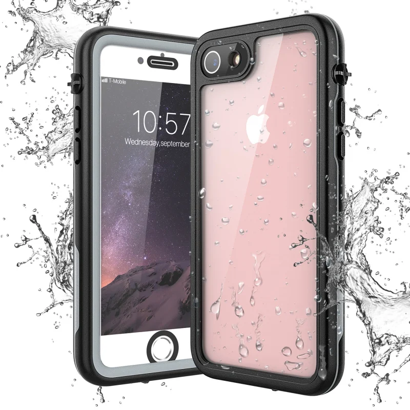 Водонепроницаемый Жесткий Чехол для iPhone 11 pro Max X XS XR чехол со встроенным защитным