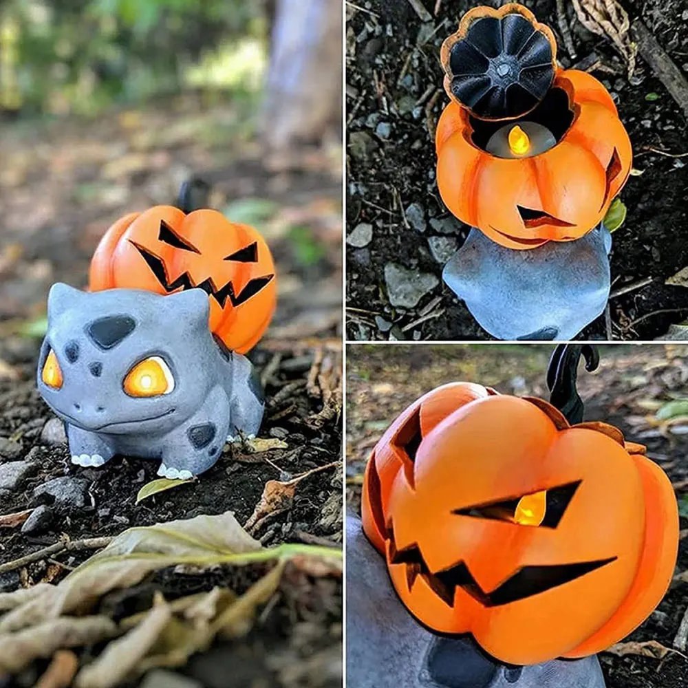 Новая Хэллоуин Тыква замечательная фотолампа украшение Дракон 3D верхняя съемное