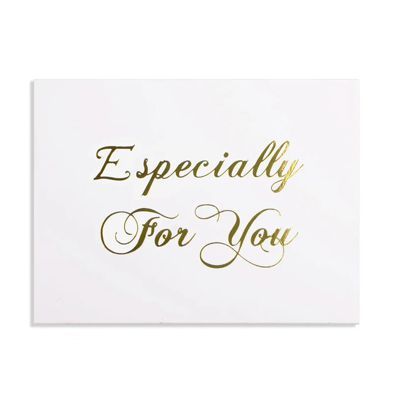 40pcs Hot Gold Foil Thank You Paper Gift Card Handmade Flower Message Birthday Party Promotion Festival Bussiness Greeting Cards |