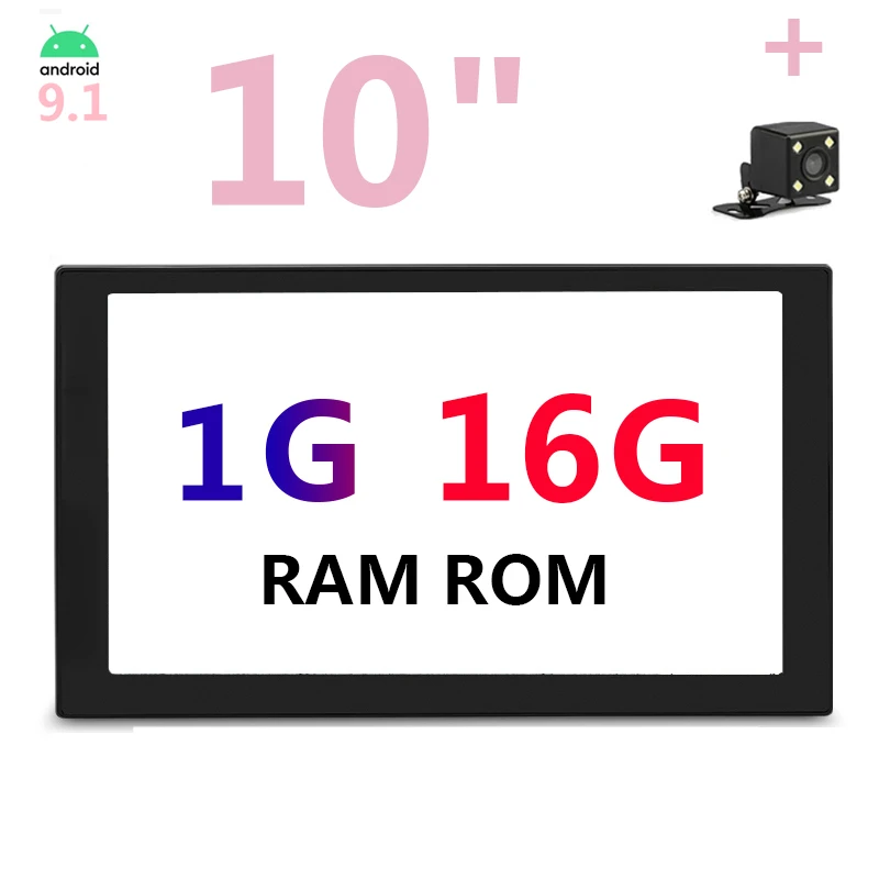 10in 1 16 Cam Ture 2G 9/10. 1 дюймов 2 Din Android 9,1 Автомобильный мультимедийный авто радио 2Din Авторадио Gps центральный Fm USB Doble автомобильный стерео 47 - Цвет: 10in 1 16 Cam