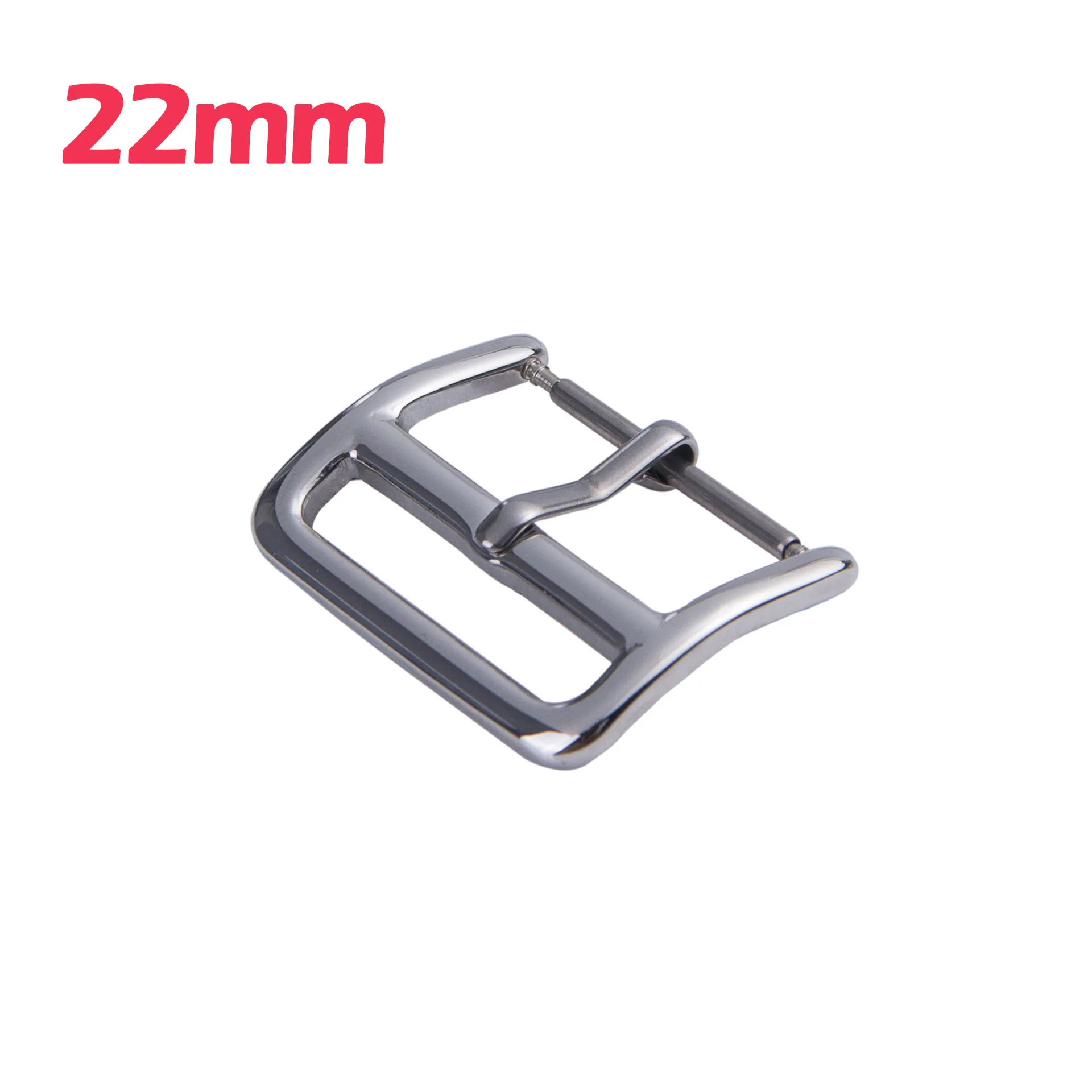 50 шт. 16 мм 18 мм 20 мм 22 мм DIY для Apple/samsung Horloge band Gesp knop Roestvrij Staal Zilver gepolijst Horlogeband Pin Gespen