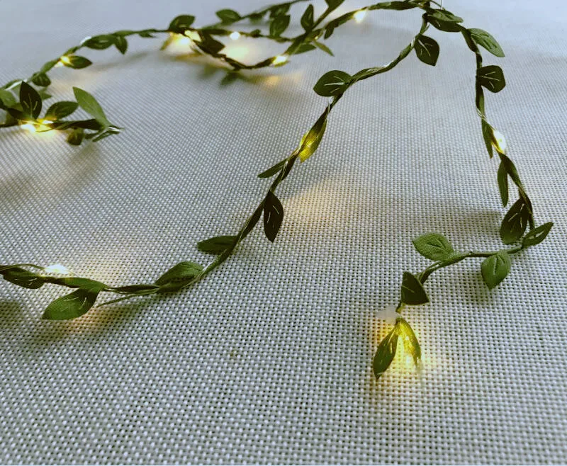 Светодиодная гирлянда с питанием от батарейки | Лампы и освещение