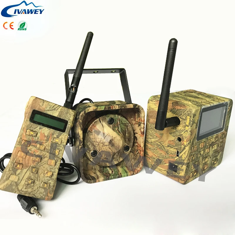 Усилитель голоса для охоты 2 шт. 100 Вт пульт дистанционного управления 500