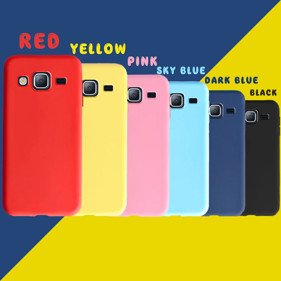 For Samsung Galaxy J5 2015 Case Soft Silicone Candy TPU Cover J500 J500F Coque Cases | Мобильные телефоны и аксессуары