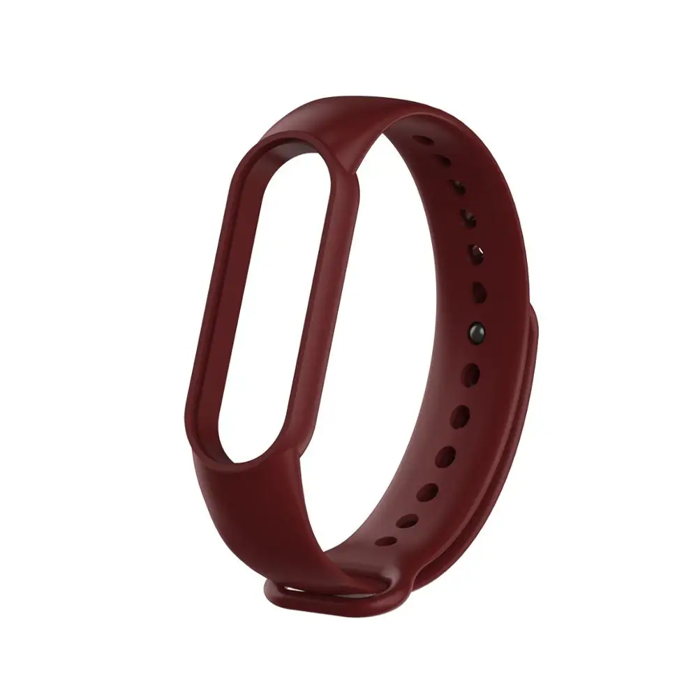 New Strap For Xiaomi Mi Band 5 6 Smartwatch band Wristband Replacement For Xiaomi Mi band 6 5 Smart watch Soft Silicone Bracelet