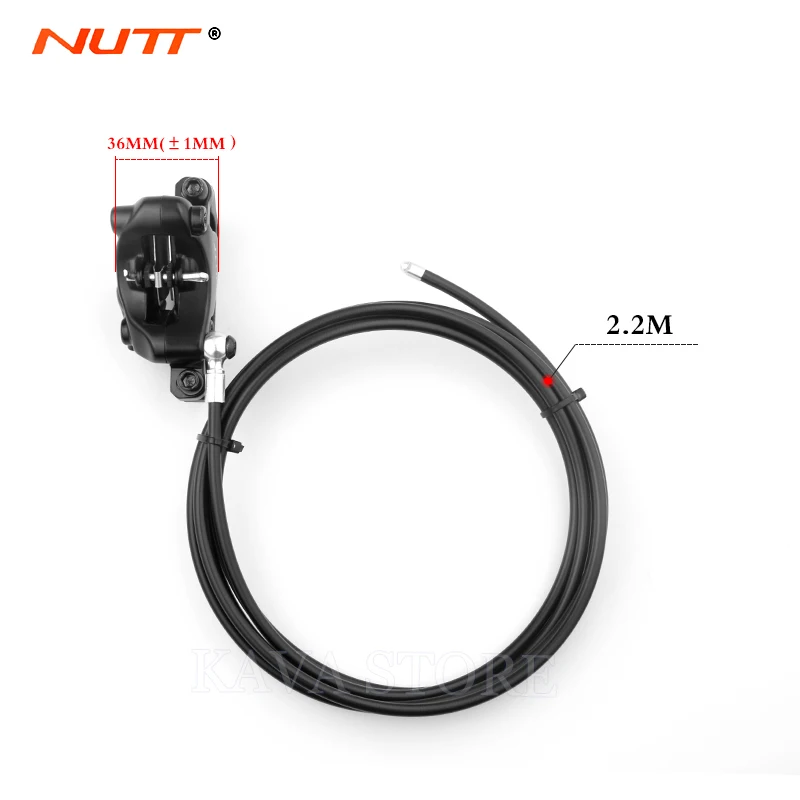 Гидравлический дисковый тормоз NUTT для электрического скутера левый/правый