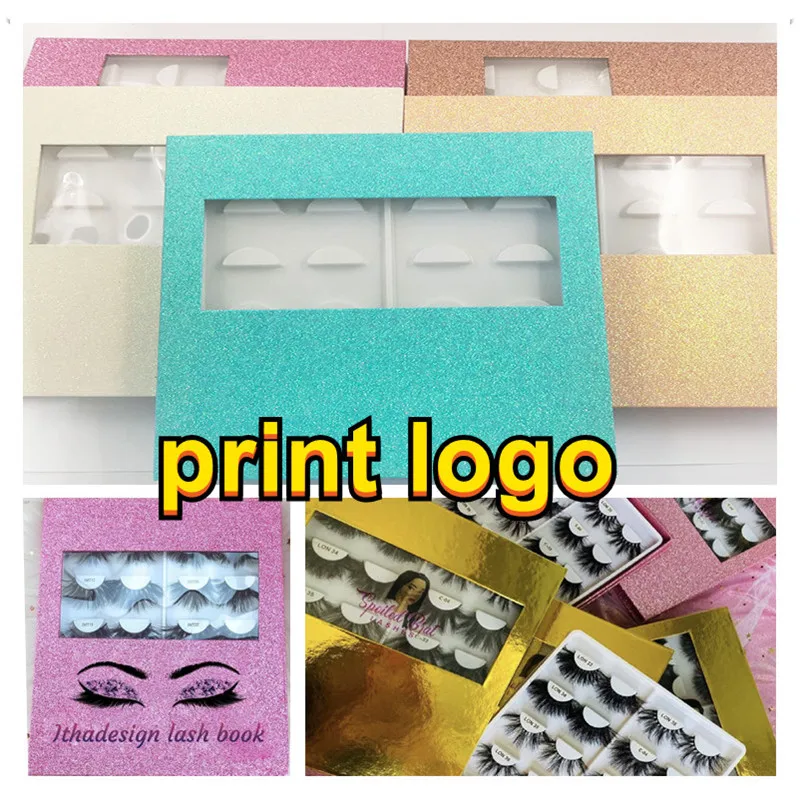 

Блестящая бумага для наращивания, косметика, дорожная книга для хранения ресниц, подарок, забота, образец, каталог, контейнер, дисплей для ма...