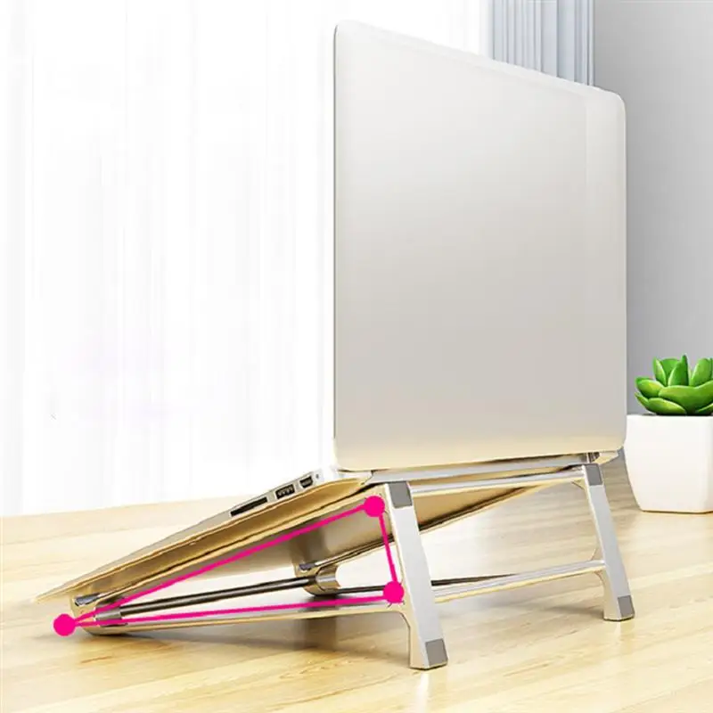 Держатель для ноутбука MacBook Air Pro складная подставка из алюминиевого сплава